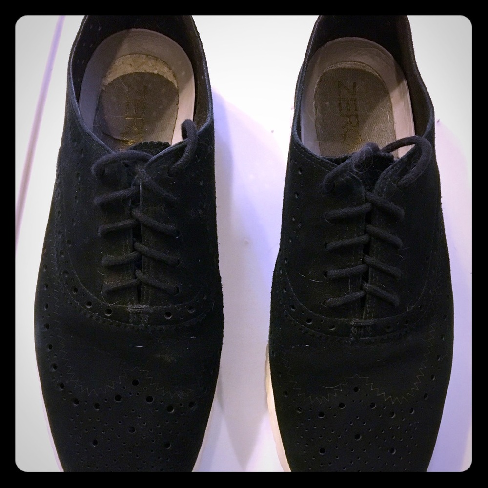 Cole Haan black zero grand oxford sneaker